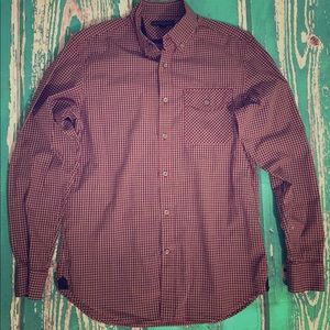 ⭐️ BANANA REPUBLIC ⭐️Regular Fit Plaid Button-Up